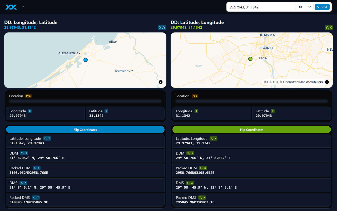 GeoSwap - A Smarter Coordinate Converter - 截图 5
