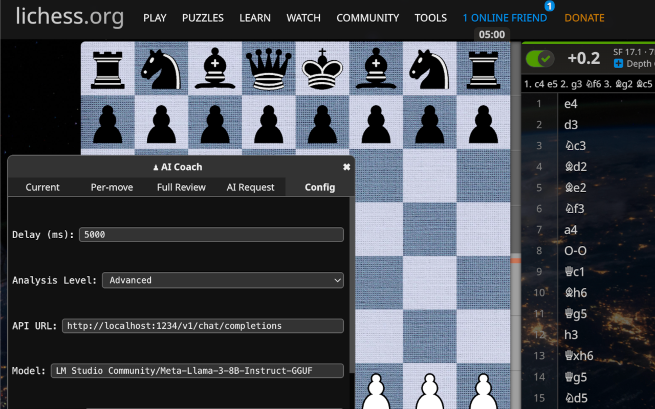 AI Chess Coach for Lichess™ - 截图 5