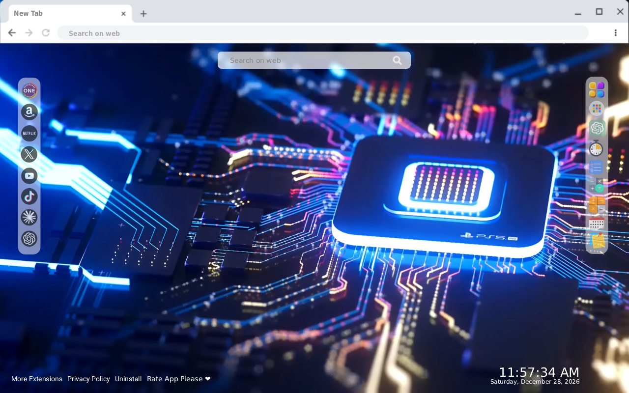 PS5 Pro Chip Live Wallpaper - 截图 5