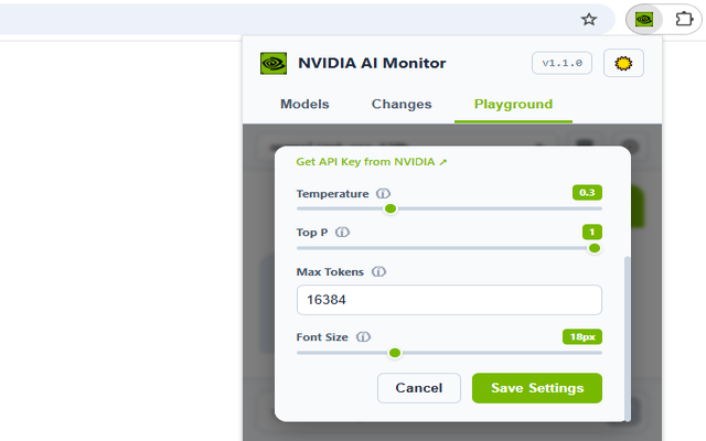 NVIDIA AI Models Monitor - 截图 3