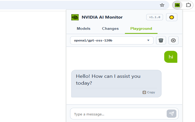 NVIDIA AI Models Monitor - 截图 4