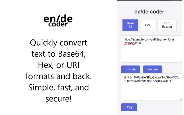 en/de coder - 截图 1