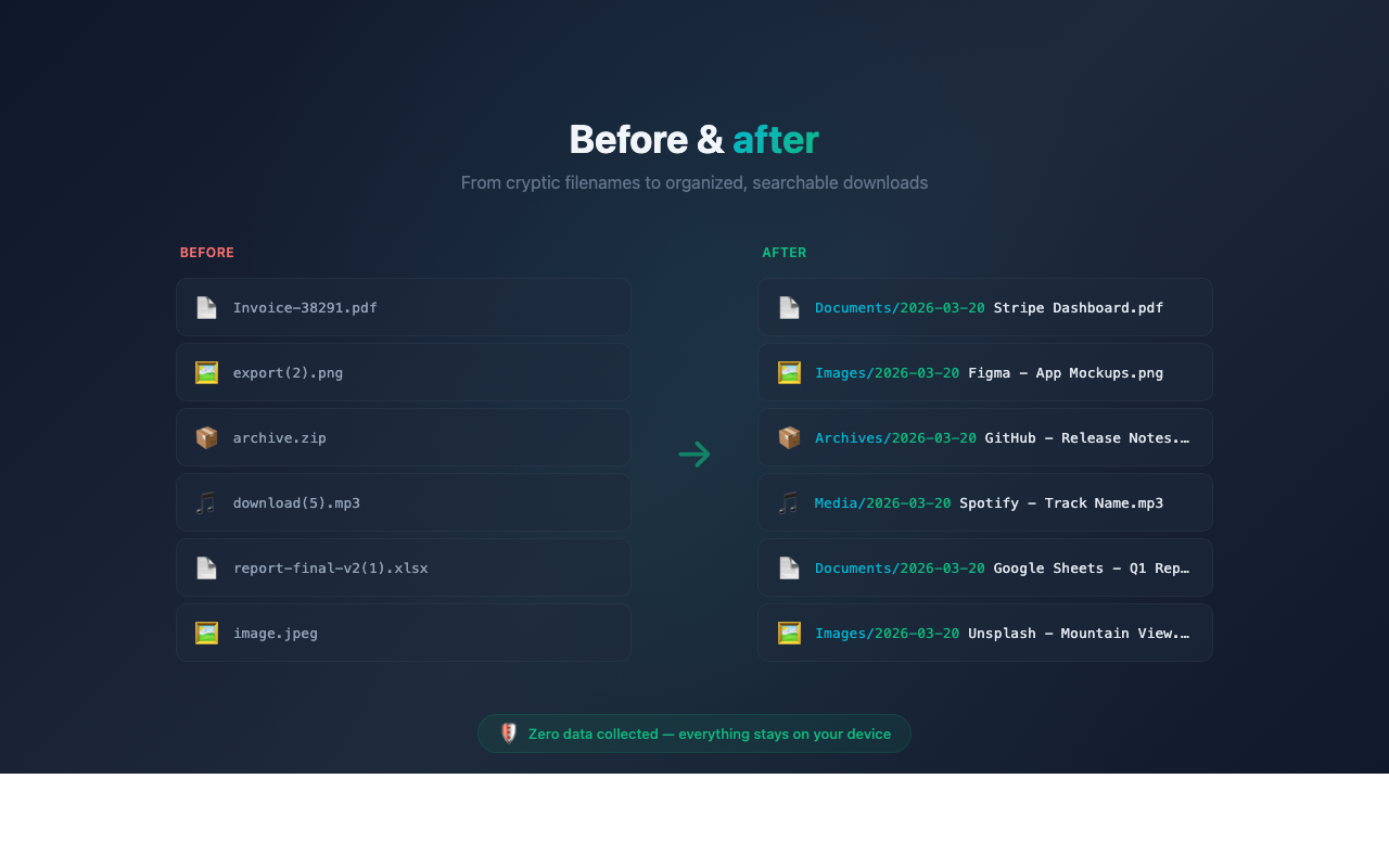 DownloadRenamer - 截图 3