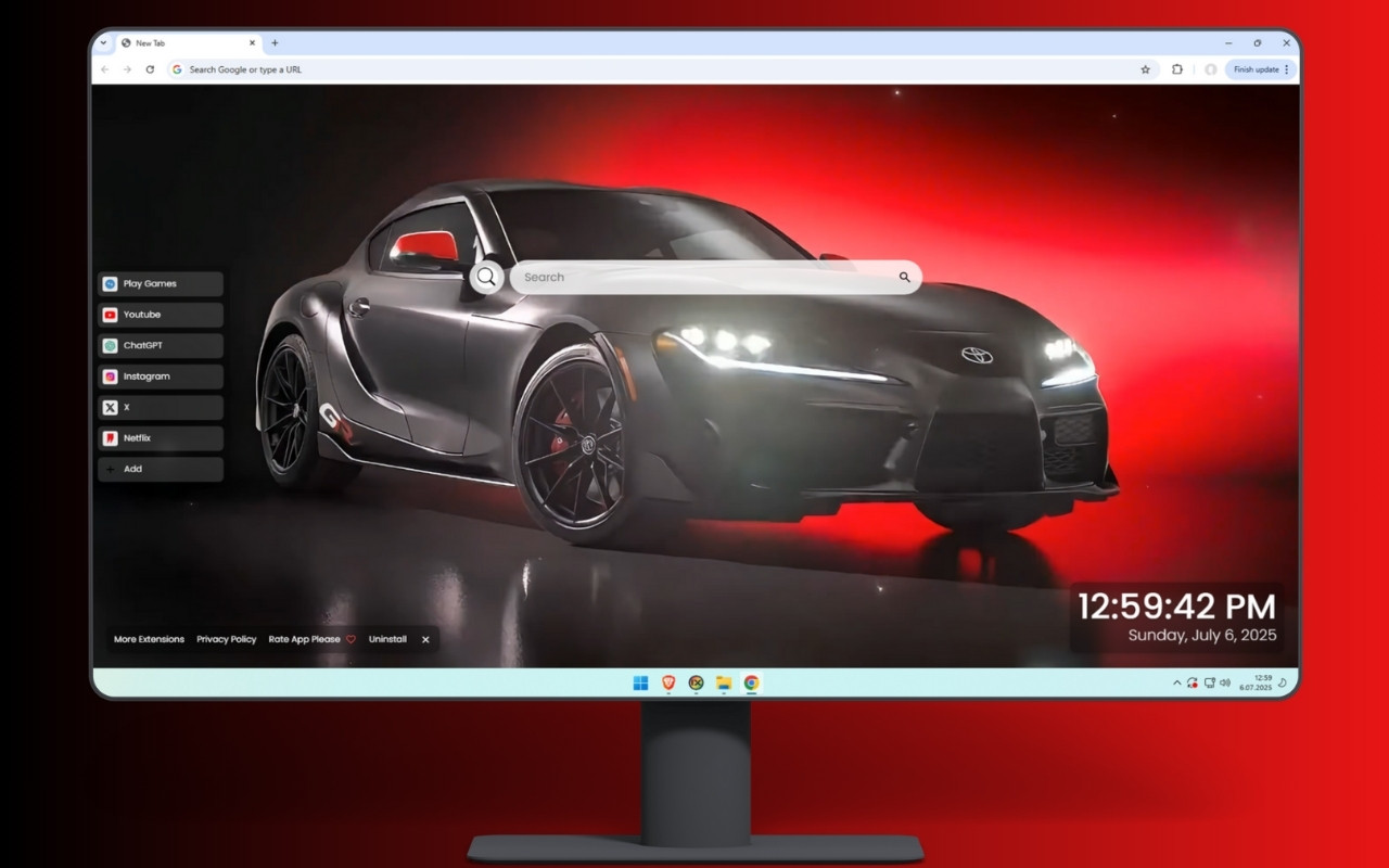 Toyota GR Supra Live Wallpaper - 截图 1