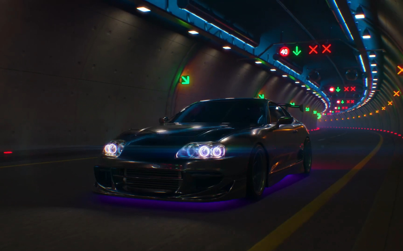 Toyota Supra Live Wallpaper - New Tab Theme - 截图 2