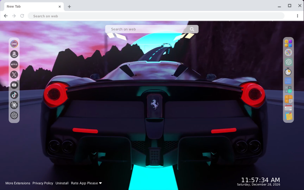 Ferrari Live Wallpaper Theme - 截图 3