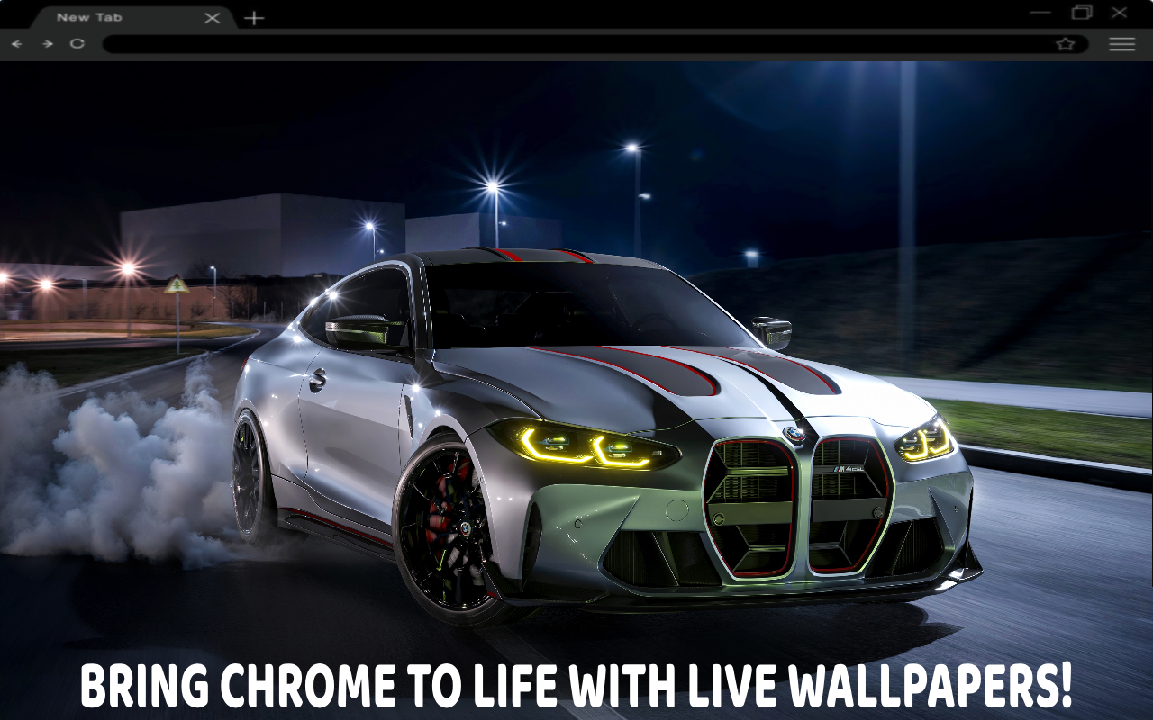 BMW M4 CSL Live Wallpaper - 截图 4