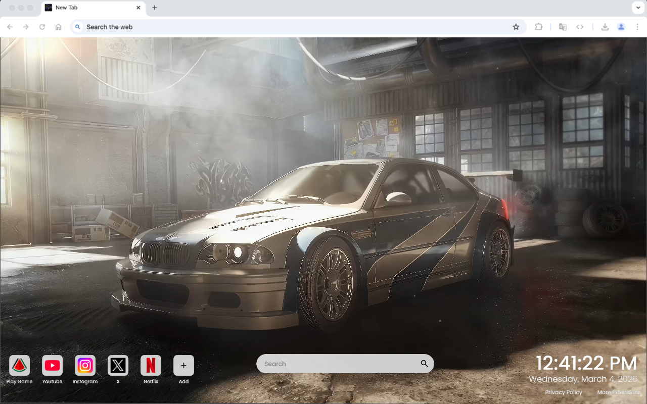 BMW M3 GTR Legend Live Wallpaper - 截图 2