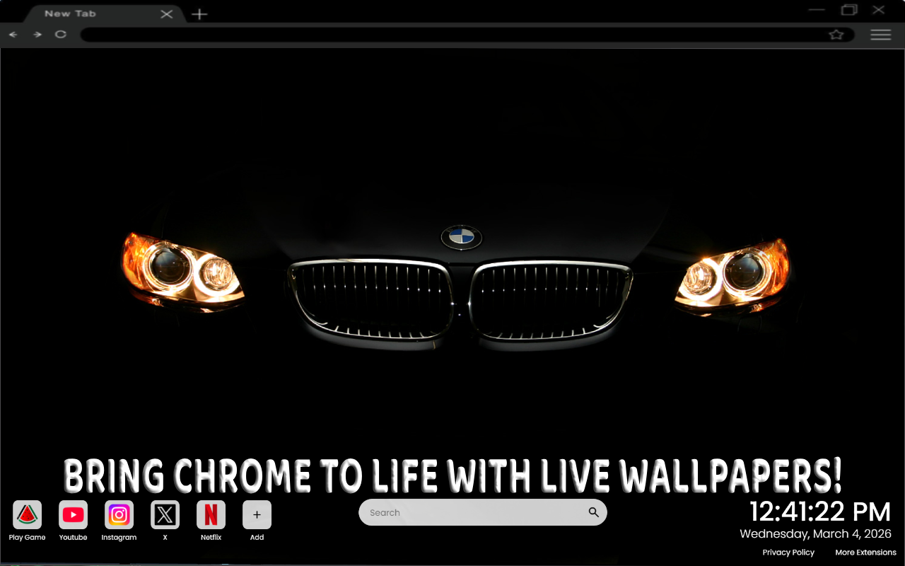 BMW Iconic Stance Live Wallpaper - 截图 1