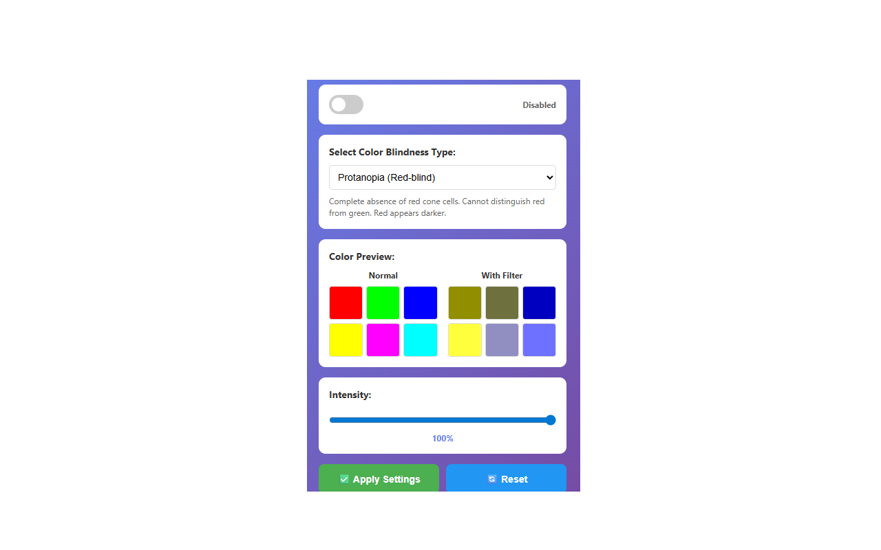 Color Blindness Helper - 截图 3