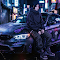 Sasuke Uchiha Neon BMW M4  Naruto Live Wallpaper