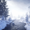 Winter Water Stream Forest Live Wallpaper