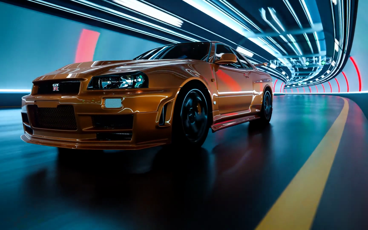 Nissan Skyline GT-R R34 Live Wallpaper - 截图 2