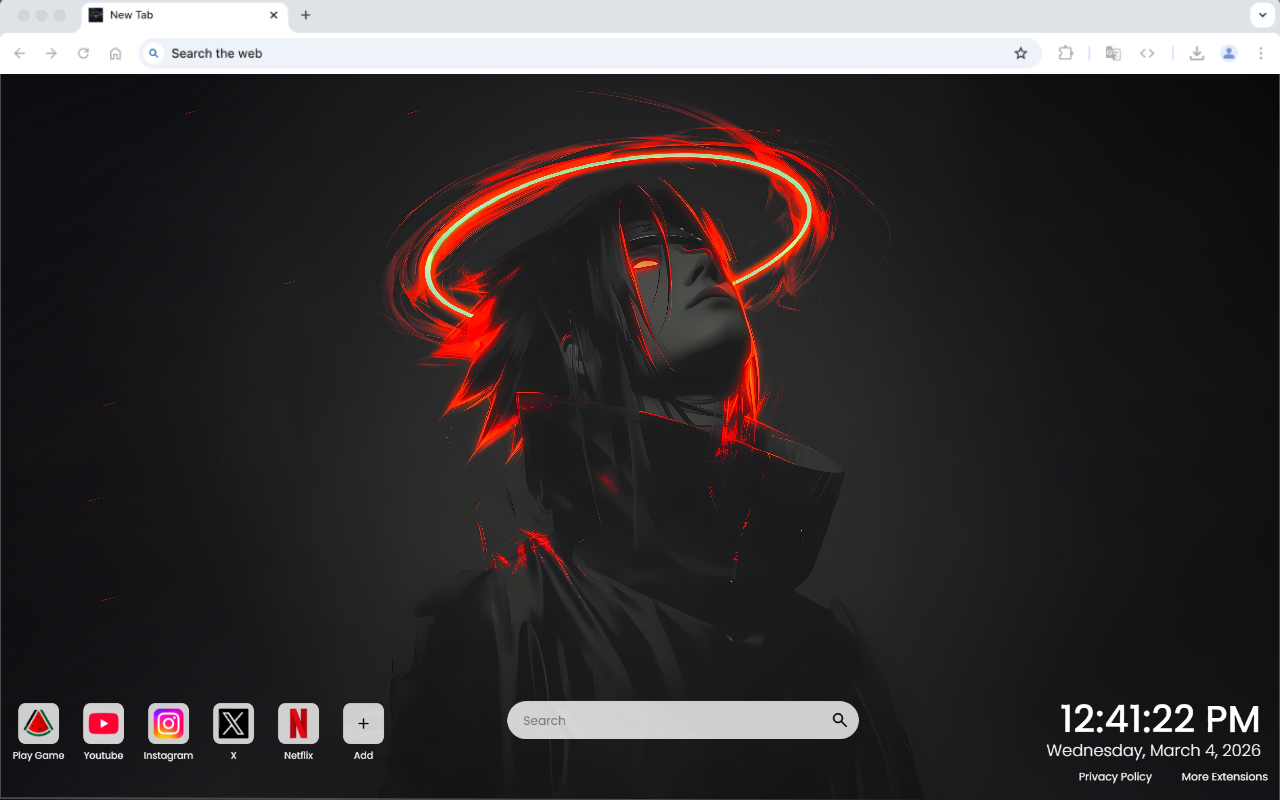 Sasuke Uchiha Dark Live Wallpaper - 截图 2