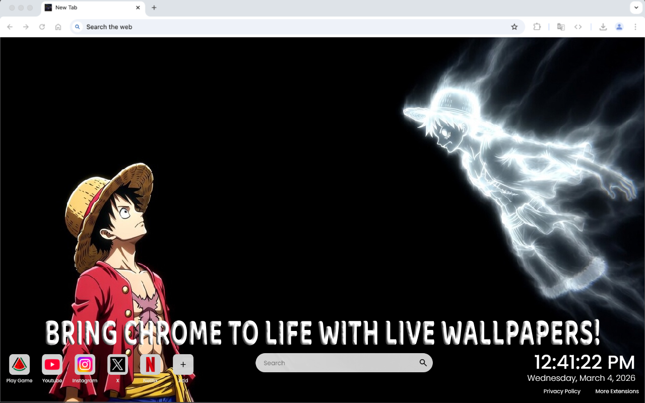 Luffy vs His Soul Epic One Piece Live Wallpaper - 截图 3
