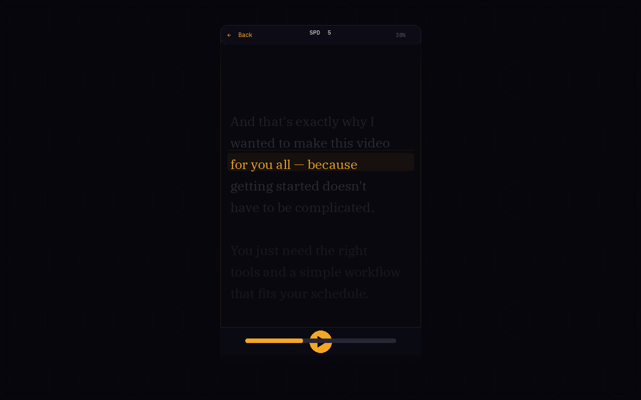 SnapScript — Browser Teleprompter - 截图 4