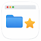 Favorites OS - new tab page | Bookmark manager menu bar