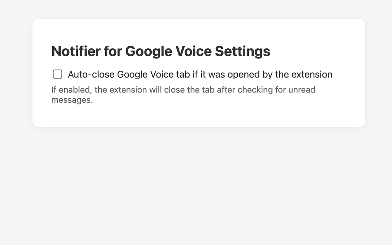 Notifier for Google Voice - 截图 2