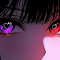 Purple & Red Gaze Anime Eyes Live Wallpaper
