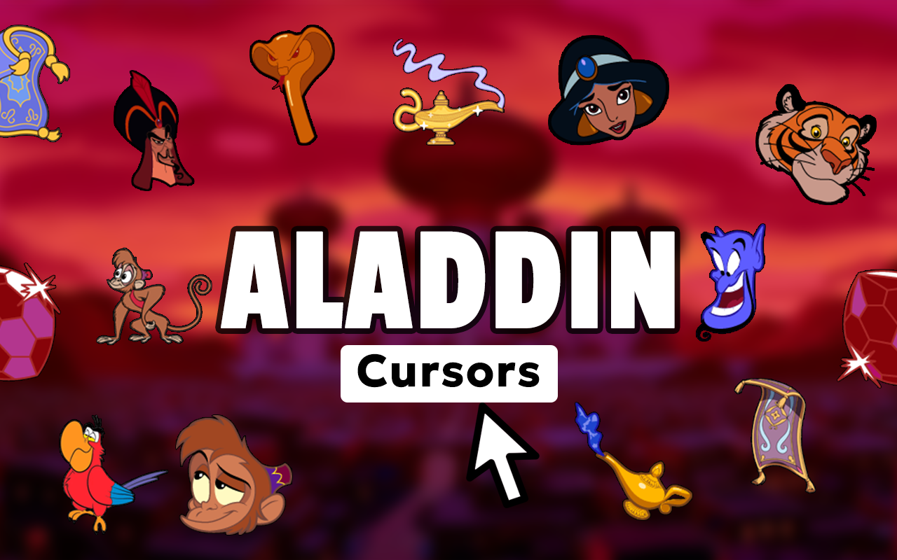 Aladdin Cursor - Disney Movie Cursor for Chrome - 截图 2