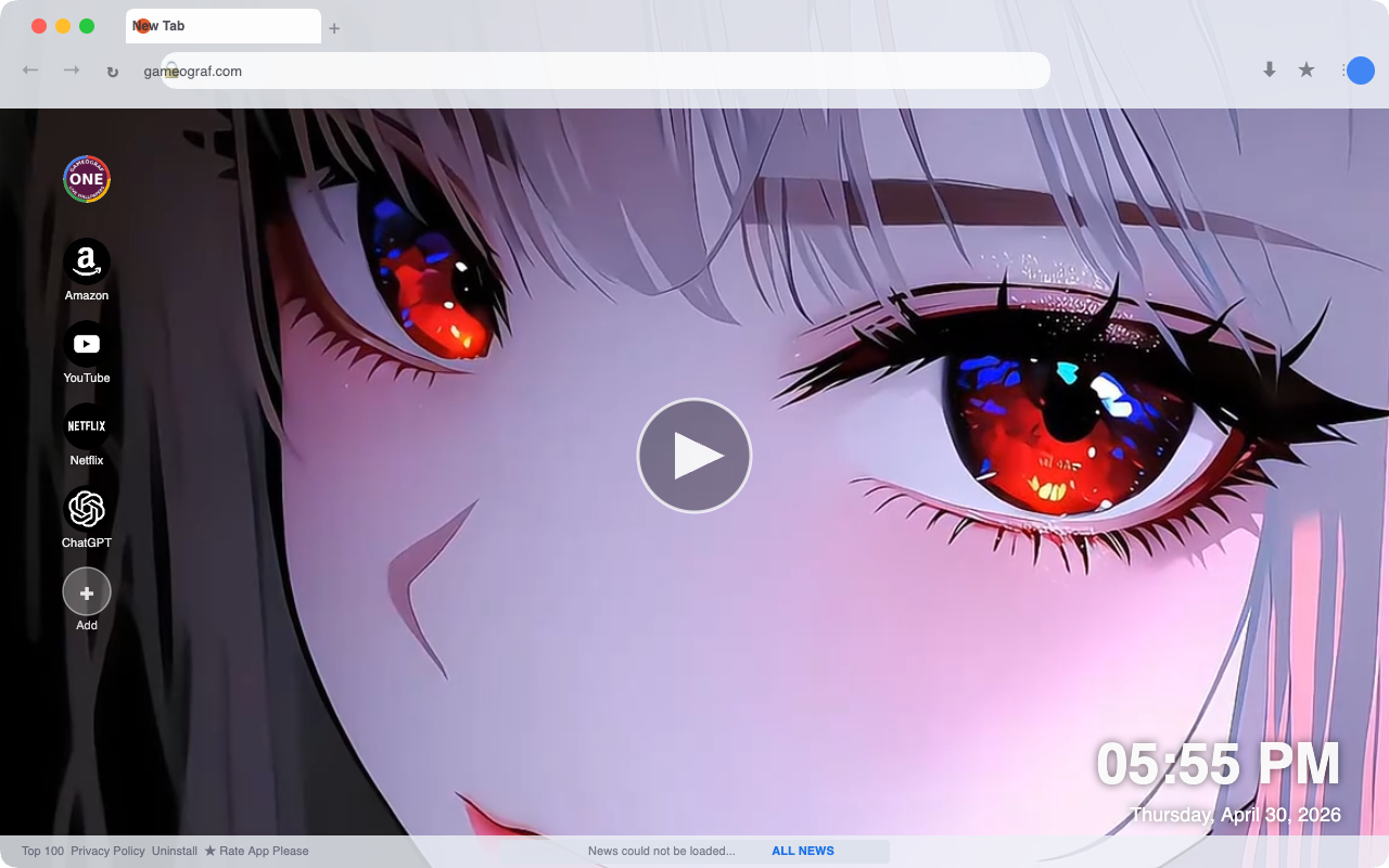 Anime Girl Live Wallpaper - 截图 5