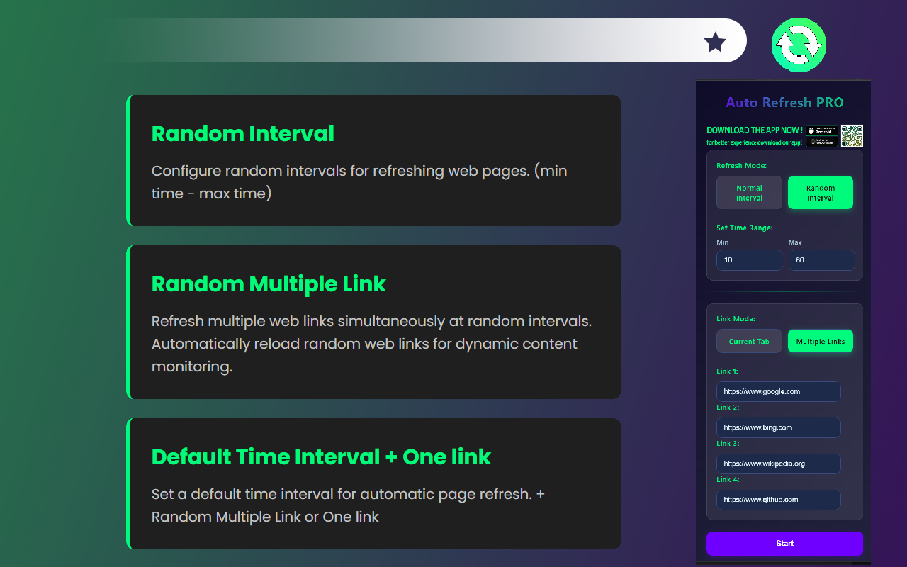 Auto Refresh PRO | Web Reload - 截图 2