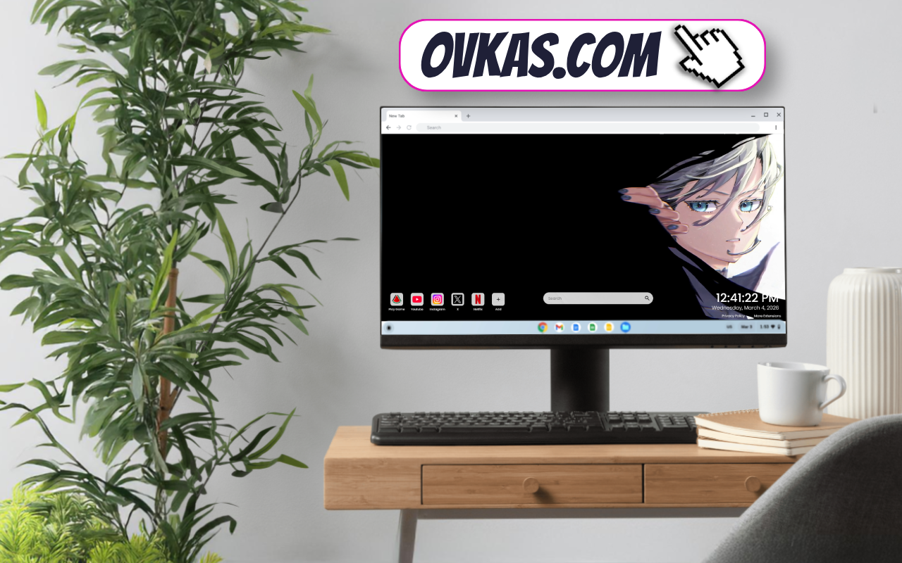Curtain Gaze: Blue Eyed Anime Girl Live Wallpaper - 截图 3