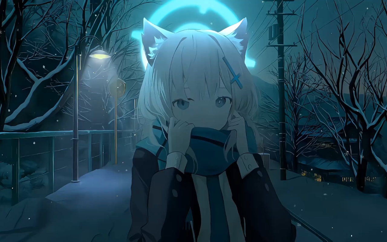 Anime Girl Live Wallpaper - 截图 3