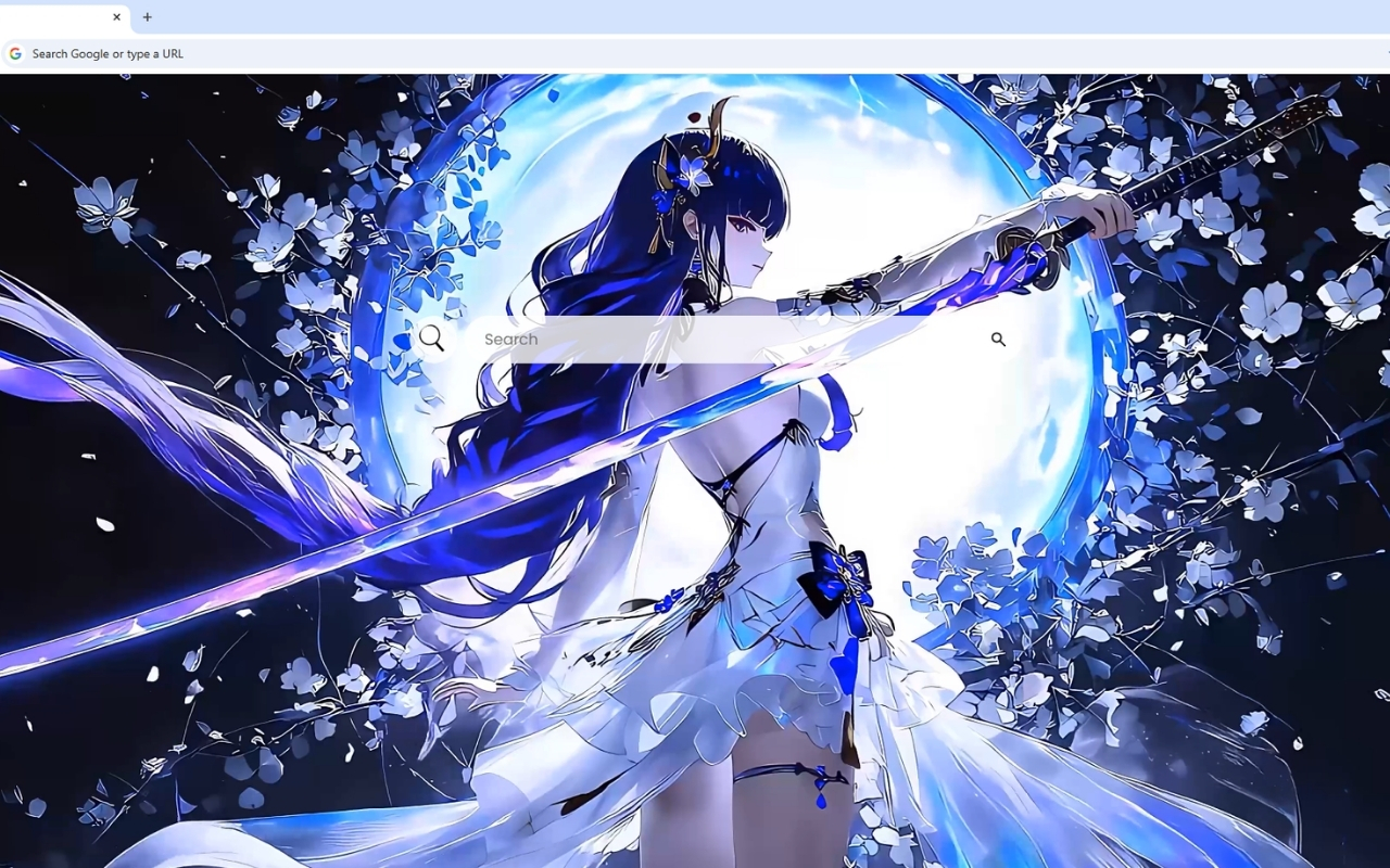 Raiden Shogun Moonlit Blade Live Wallpaper - 截图 2