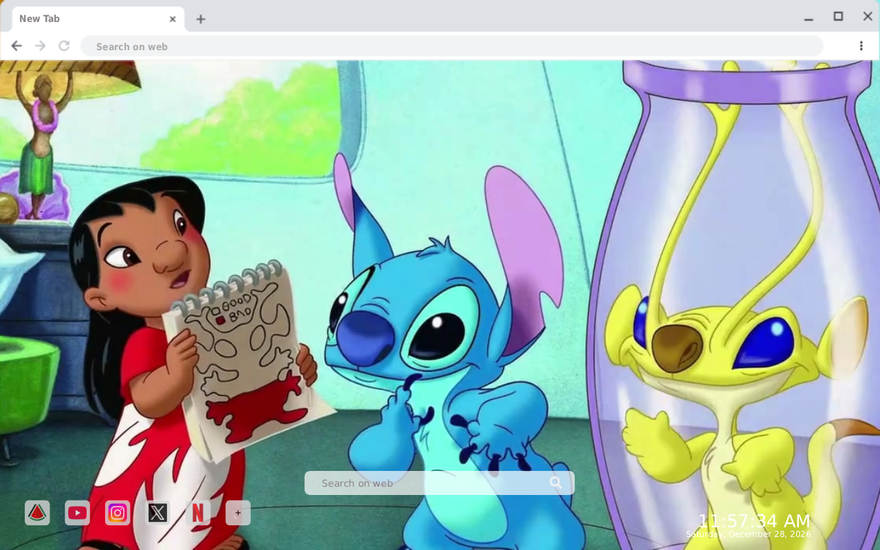 Lilo and Stitch Adventures Live Wallpaper - 截图 2
