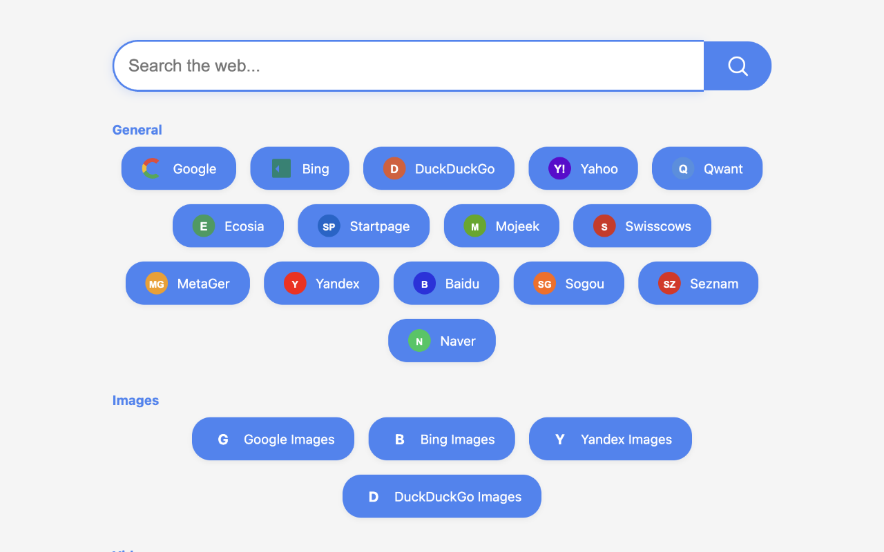 Tooggle – Multi Search Engine - 截图 1