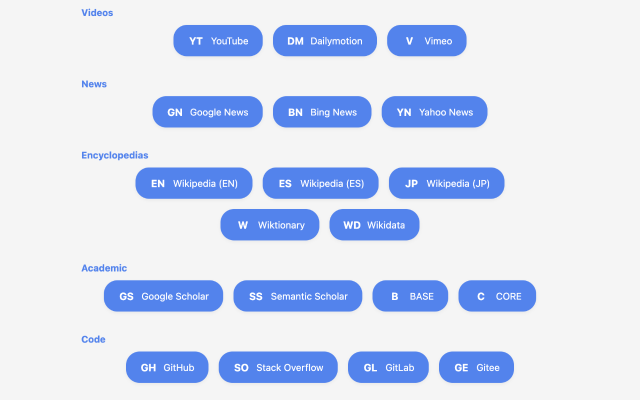 Tooggle – Multi Search Engine - 截图 3