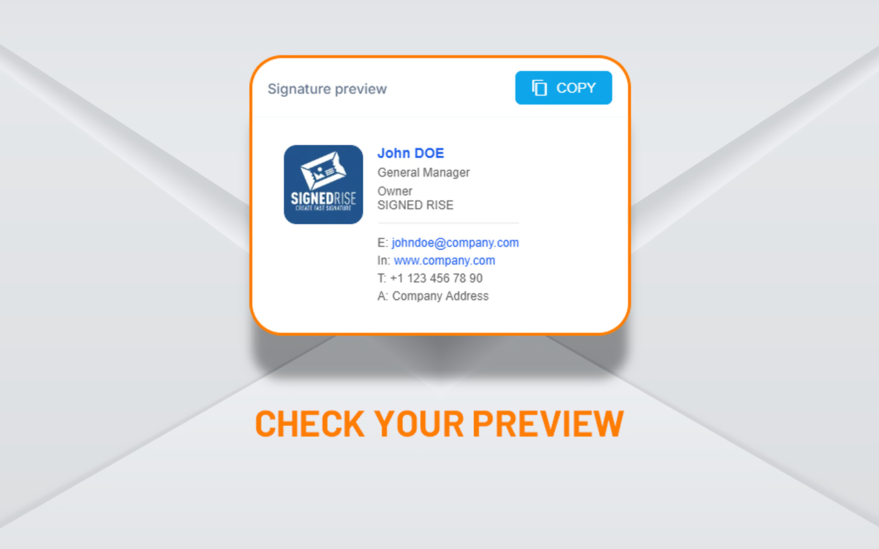 SignedRise - Professional Email Signature - 截图 3
