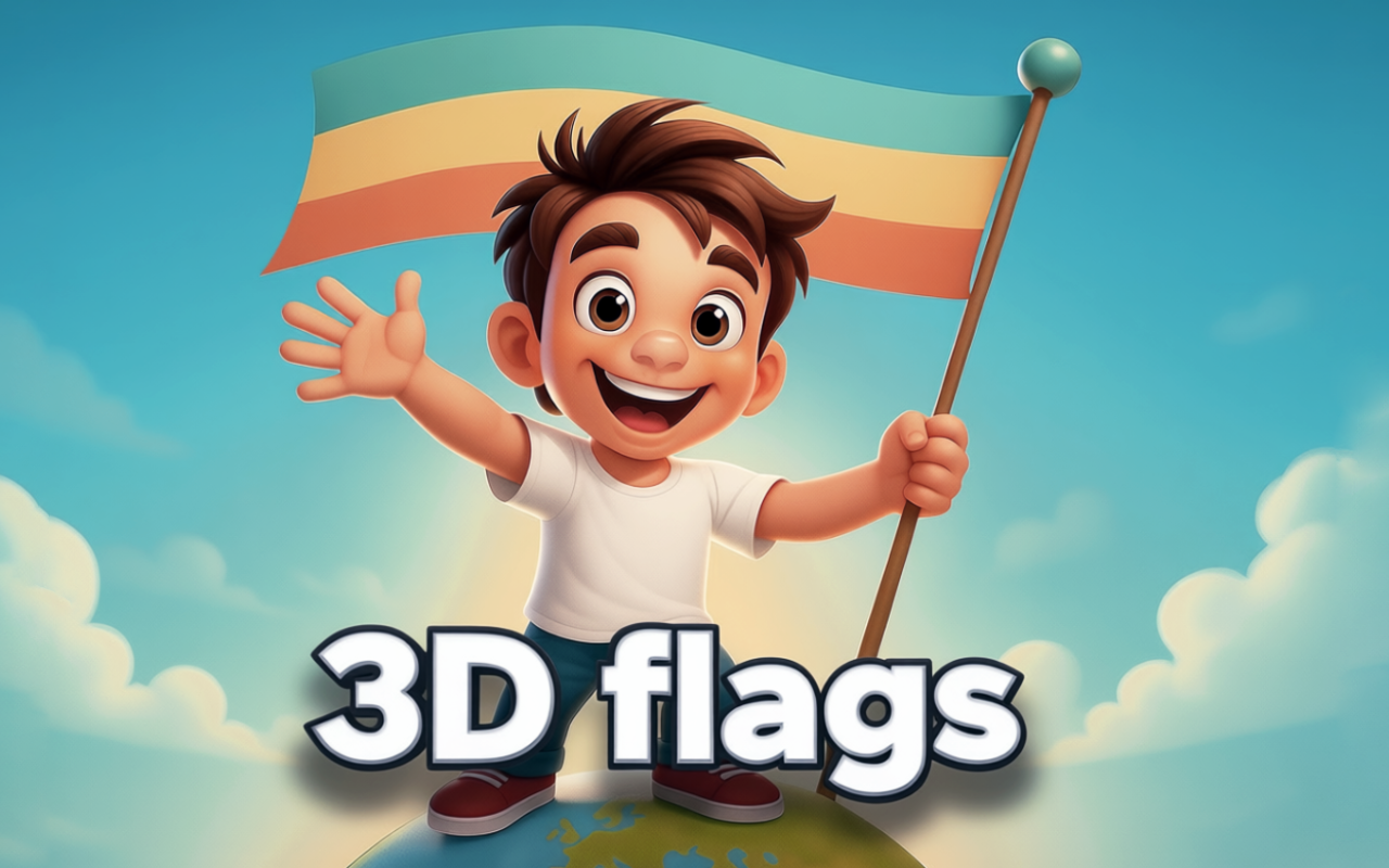 3D Flags - 截图 3