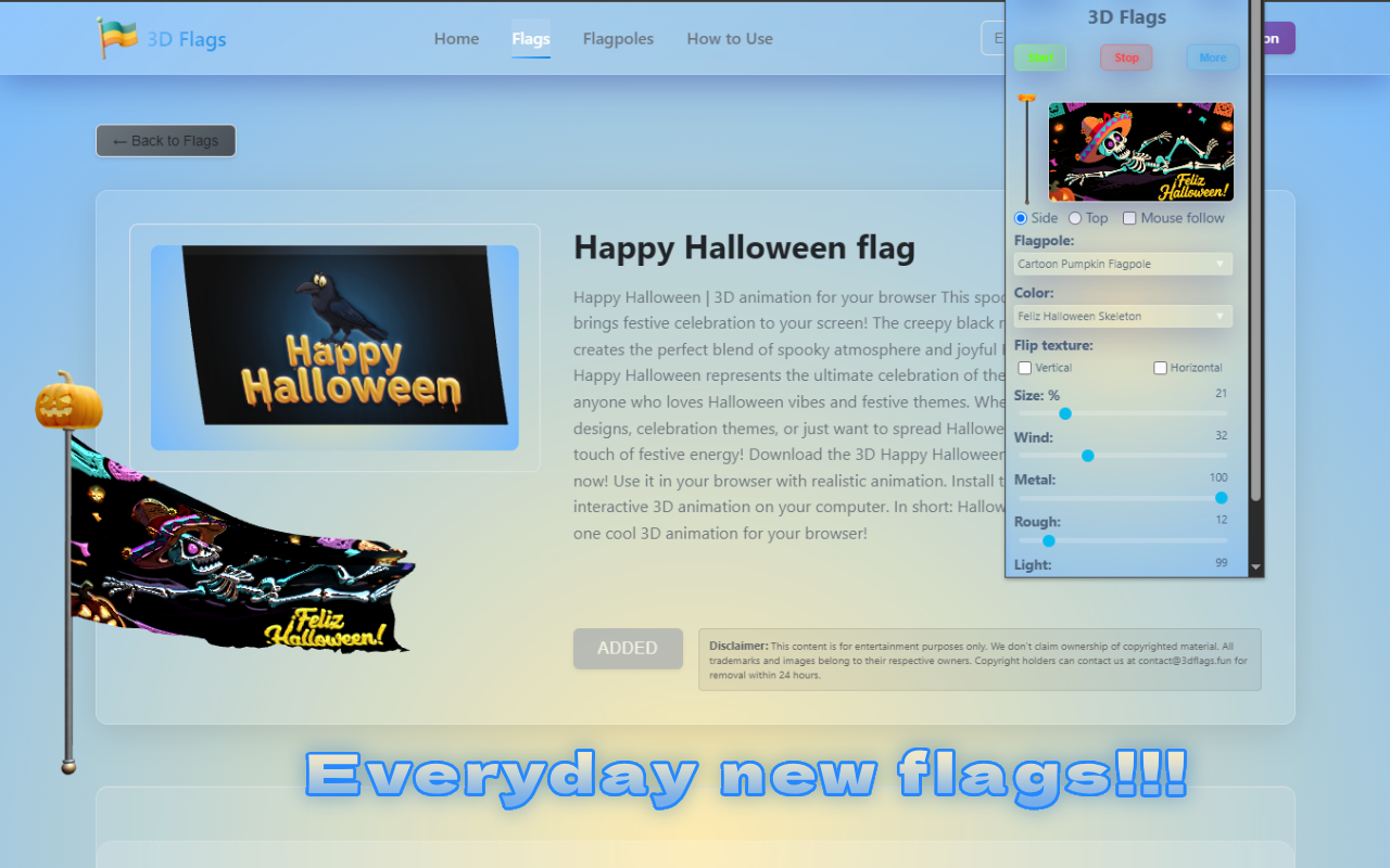 3D Flags - 截图 4