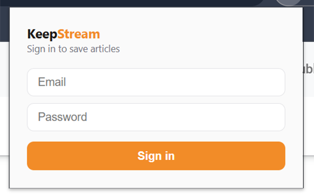KeepStream - 截图 1