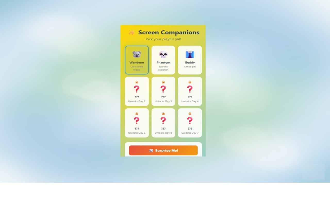 Cursor Critter - Screen Companions - 截图 4