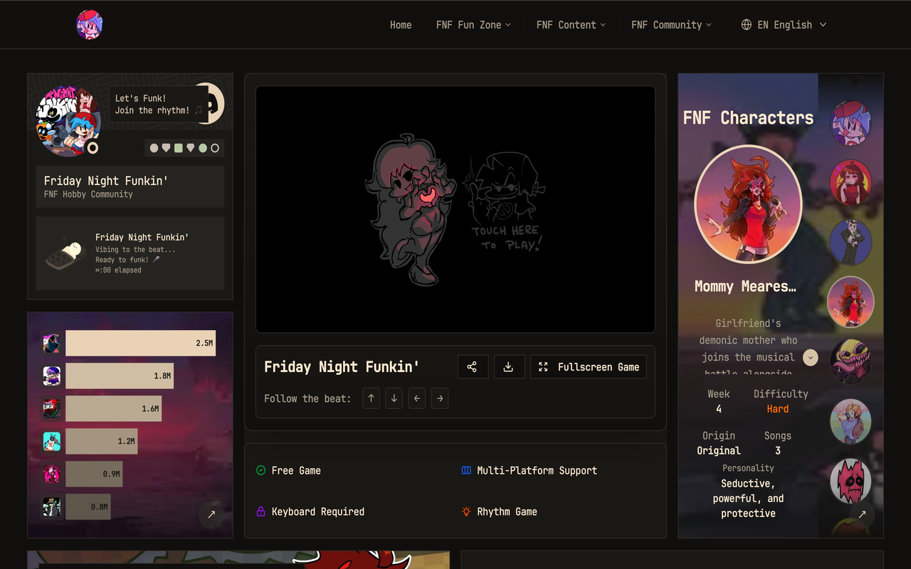 Friday Night Funkin' - Rhythm Game Portal - 截图 2