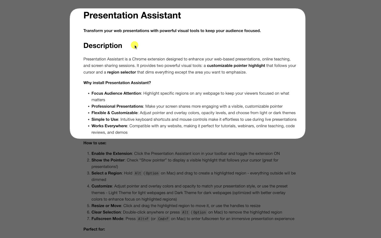 Presentation Assistant - 截图 5