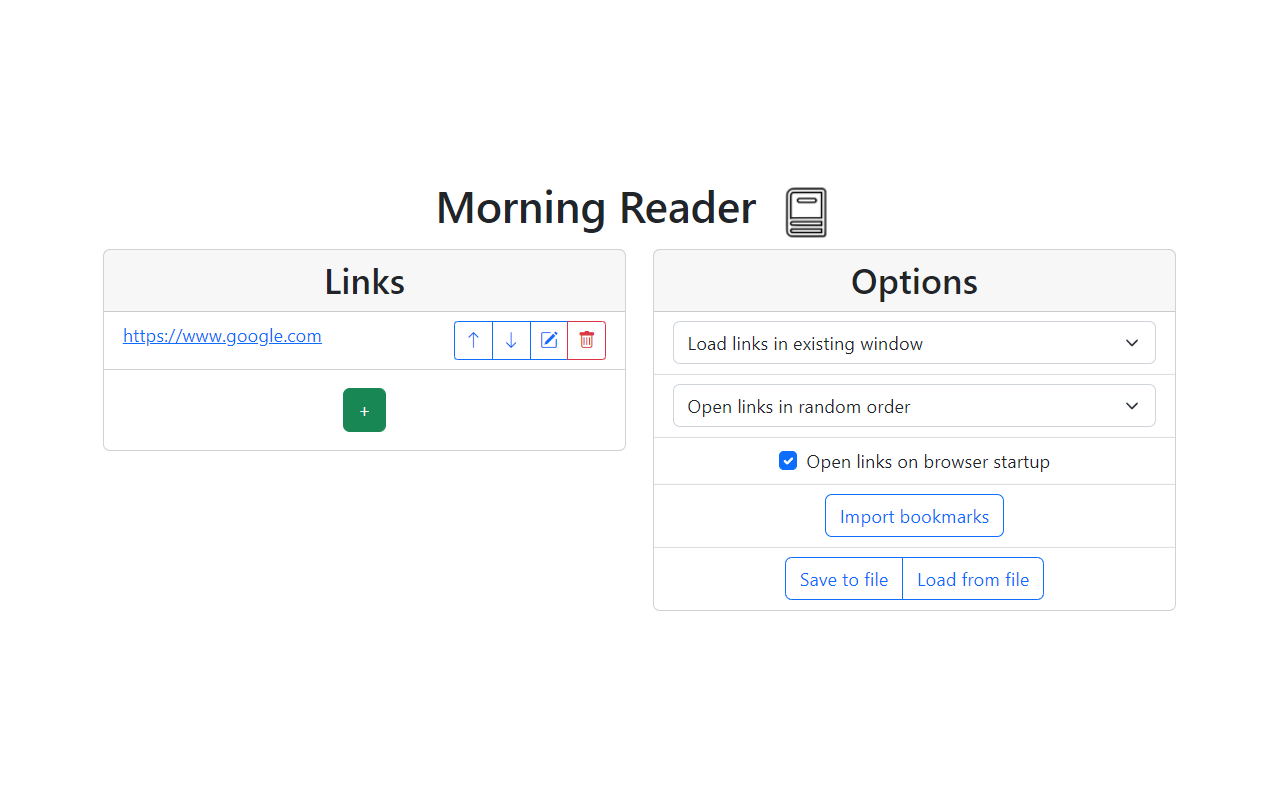 Morning Reader - 截图 1