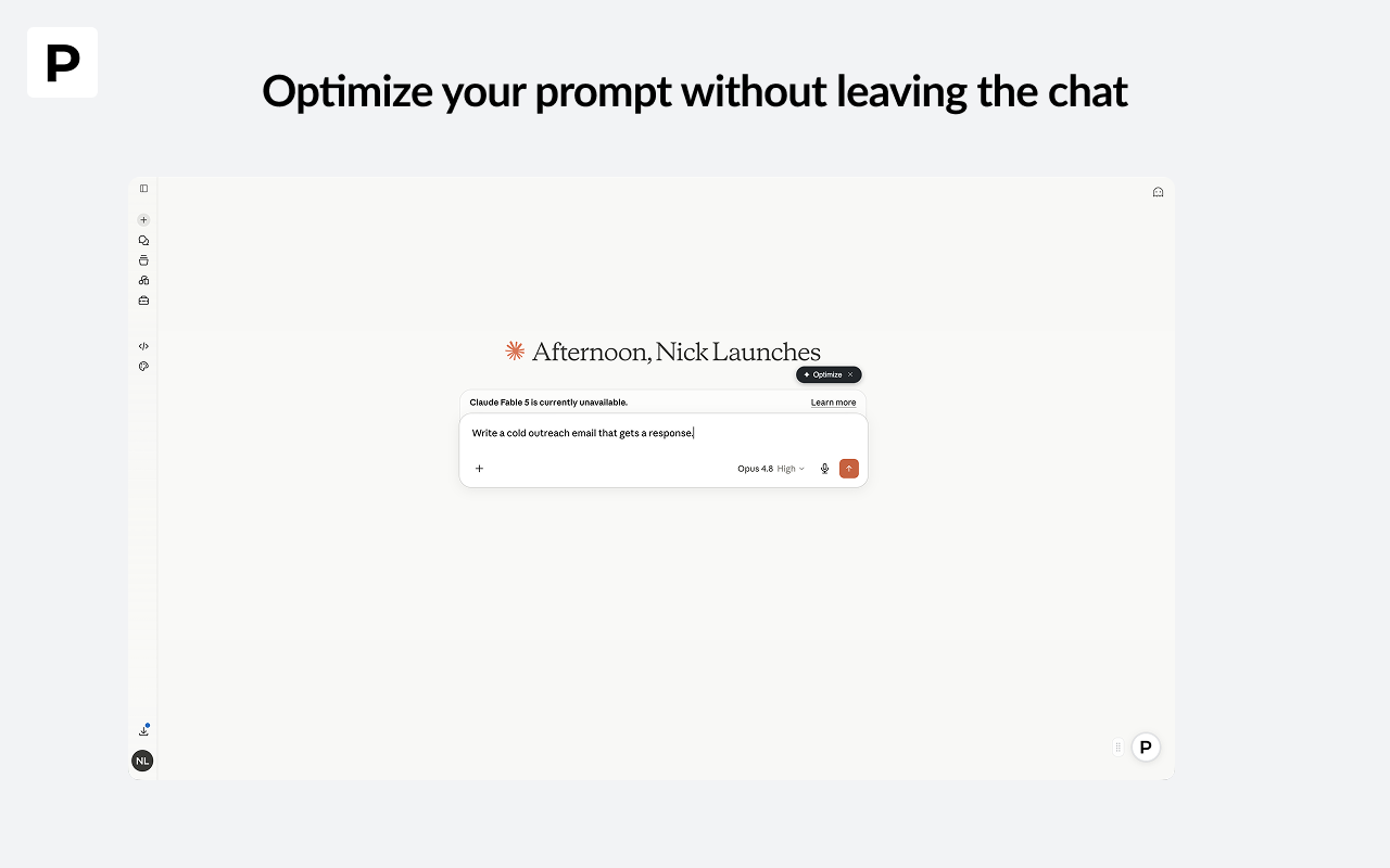 Prompt Builder. AI Prompt Generator & Optimizer - 截图 1