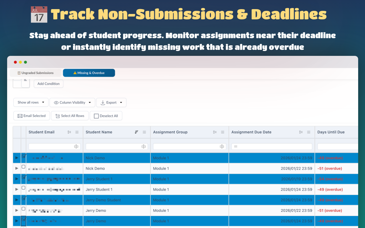 Enhanced Canvas LMS To Do (Ungraded List) - 截图 2