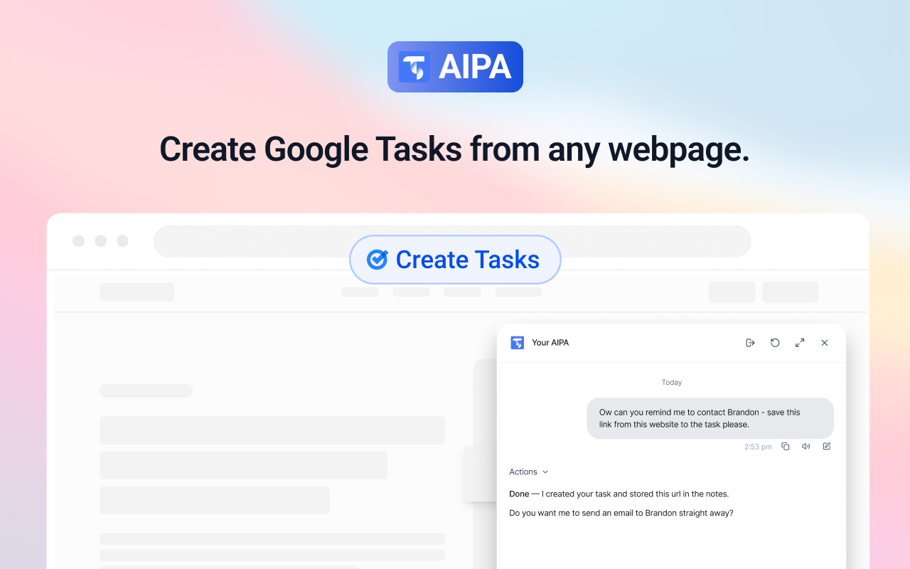Your AI Personal Assistant for Google Workspace. - 截图 4