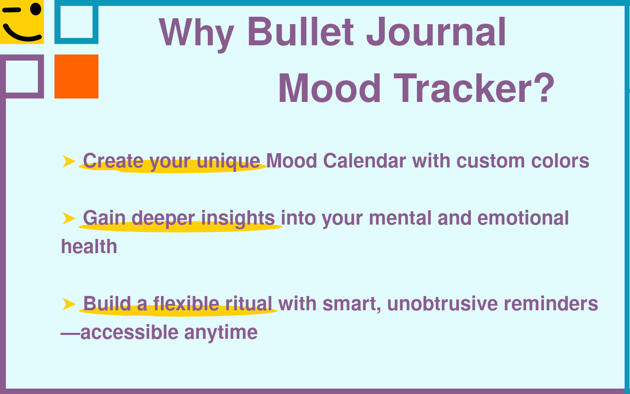 Bullet Journal Mood Tracker - 截图 2