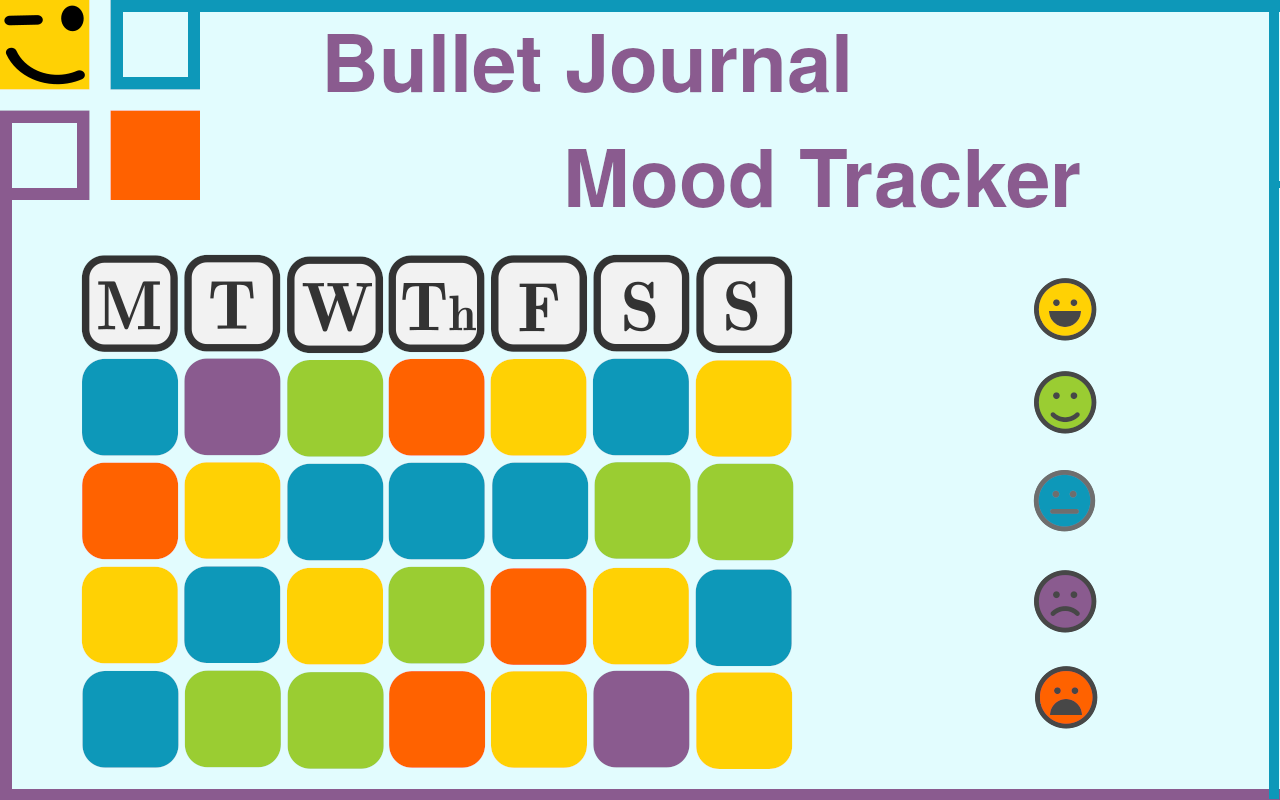 Bullet Journal Mood Tracker - 截图 3