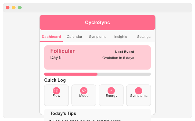 CycleSync - 截图 2