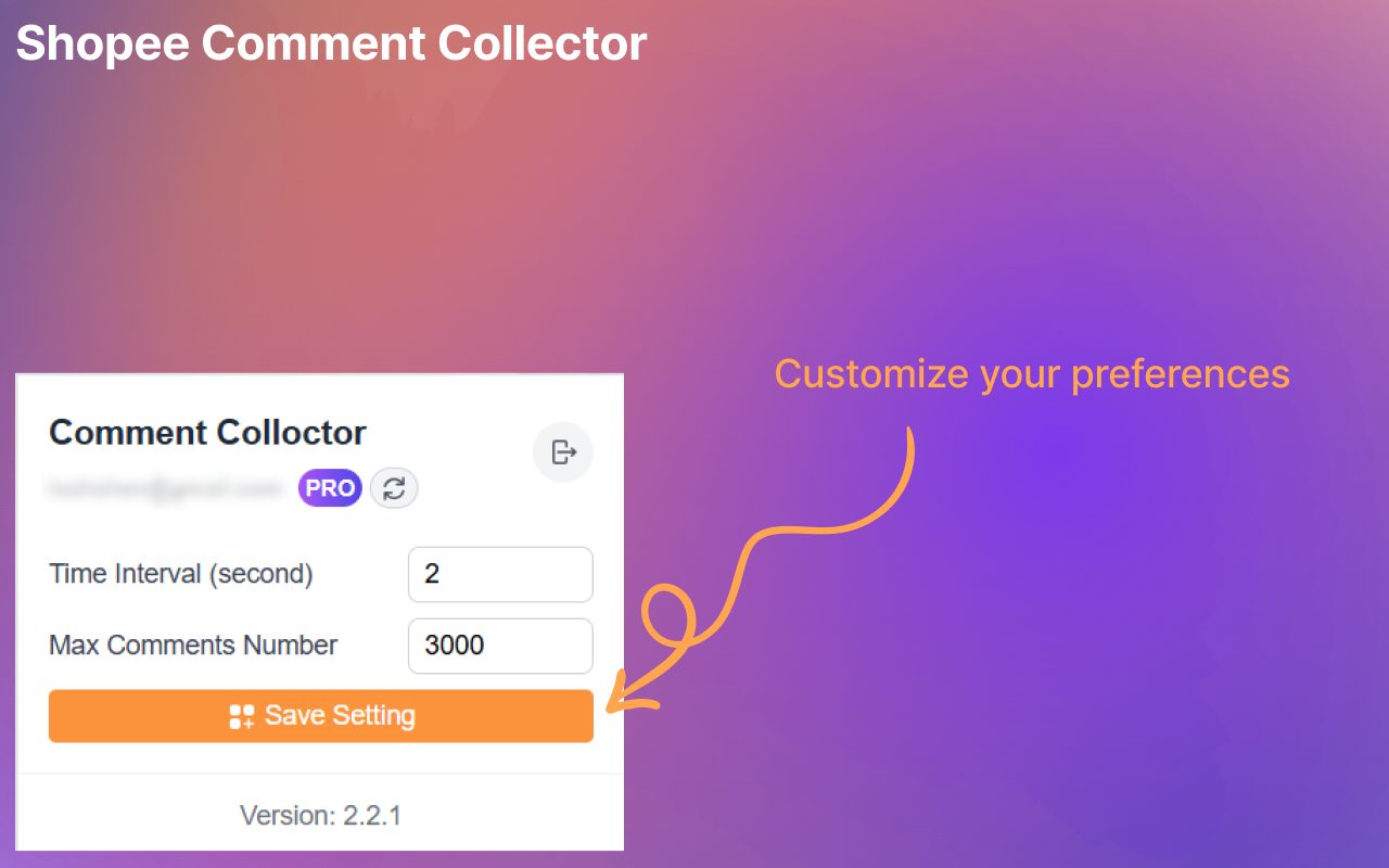 Shopee Smart Comment Collector - 截图 4