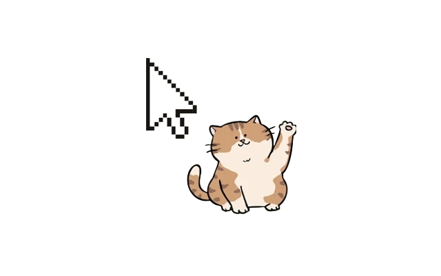Cute Cats Mouse Cursor - 截图 3