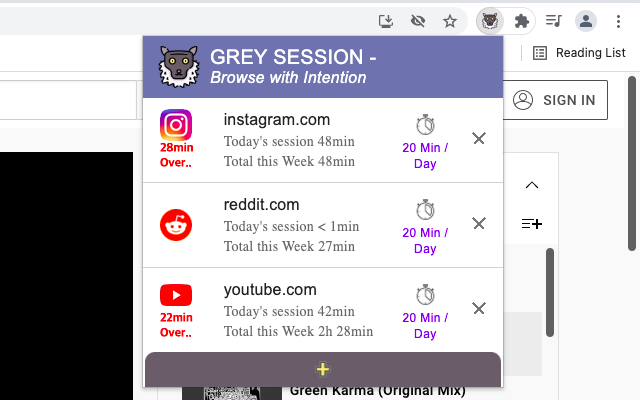 GREY-SESSION - 截图 2