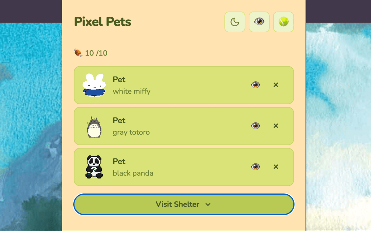 Pixel Pets - 截图 2